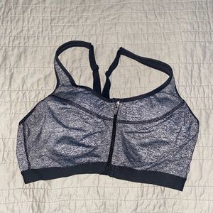 Victoria secret high impact front close sports bra grey